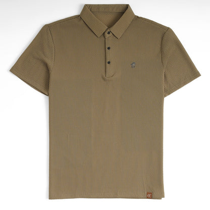 Soffice Men's Short Sleeve Polo Shirt – Casual Slim Fit