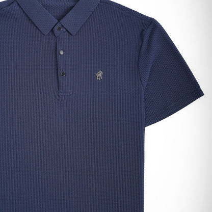 Soffice Men's Short Sleeve Polo Shirt – Casual Slim Fit