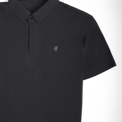 Soffice Men's Short Sleeve Polo Shirt – Casual Slim Fit