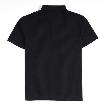 Soffice Minimale Men's Polo Shirt – Slim Fit Short Sleeve