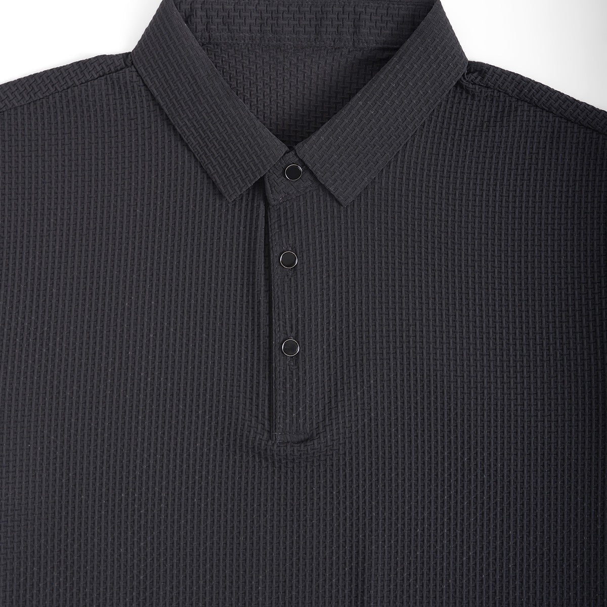 Soffice Minimale Men's Polo Shirt – Slim Fit Short Sleeve