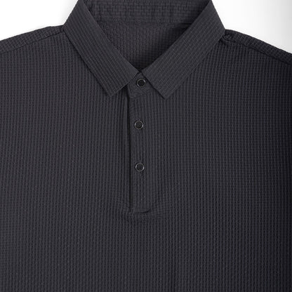 Soffice Minimale Men's Polo Shirt – Slim Fit Short Sleeve