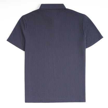 Soffice Minimale Men's Polo Shirt – Slim Fit Short Sleeve