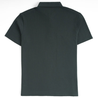 Soffice Minimale Men's Polo Shirt – Slim Fit Short Sleeve