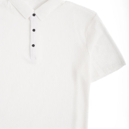 Soffice Minimale Men's Polo Shirt – Slim Fit Short Sleeve