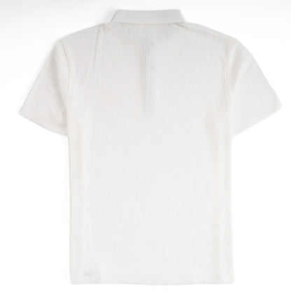 Soffice Minimale Men's Polo Shirt – Slim Fit Short Sleeve