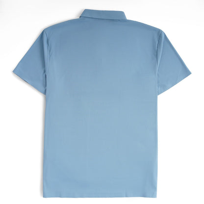Cavaliere Men's Short Sleeve Polo Shirt – Breathable Slim Fit