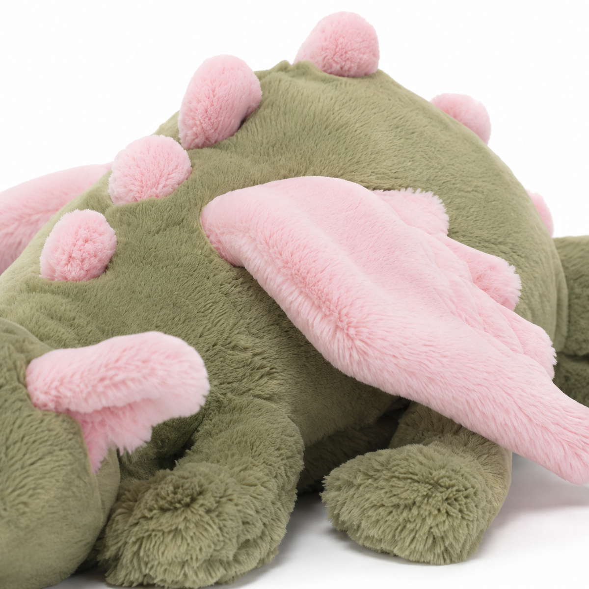 Matcha pink Dragon Green Plush Toy – 50cm