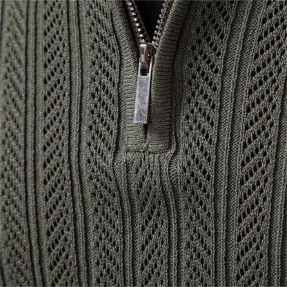 Torri Men's Quarter-Zip Cardigan – Lightweight Knit