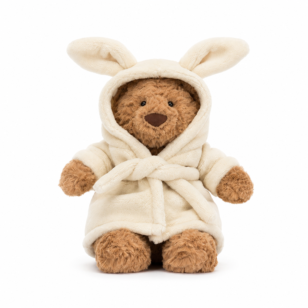 Barcelona Bear Bathrobe Plush Toy – 28cm