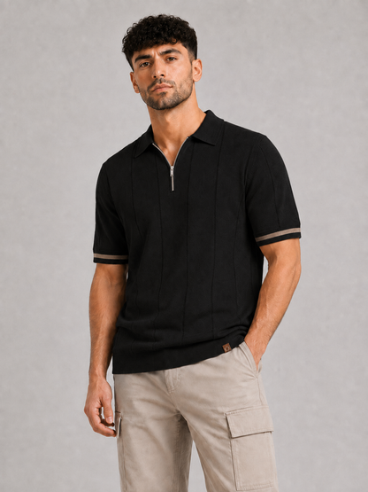 Short-Sleeve Viscose Blend Top
