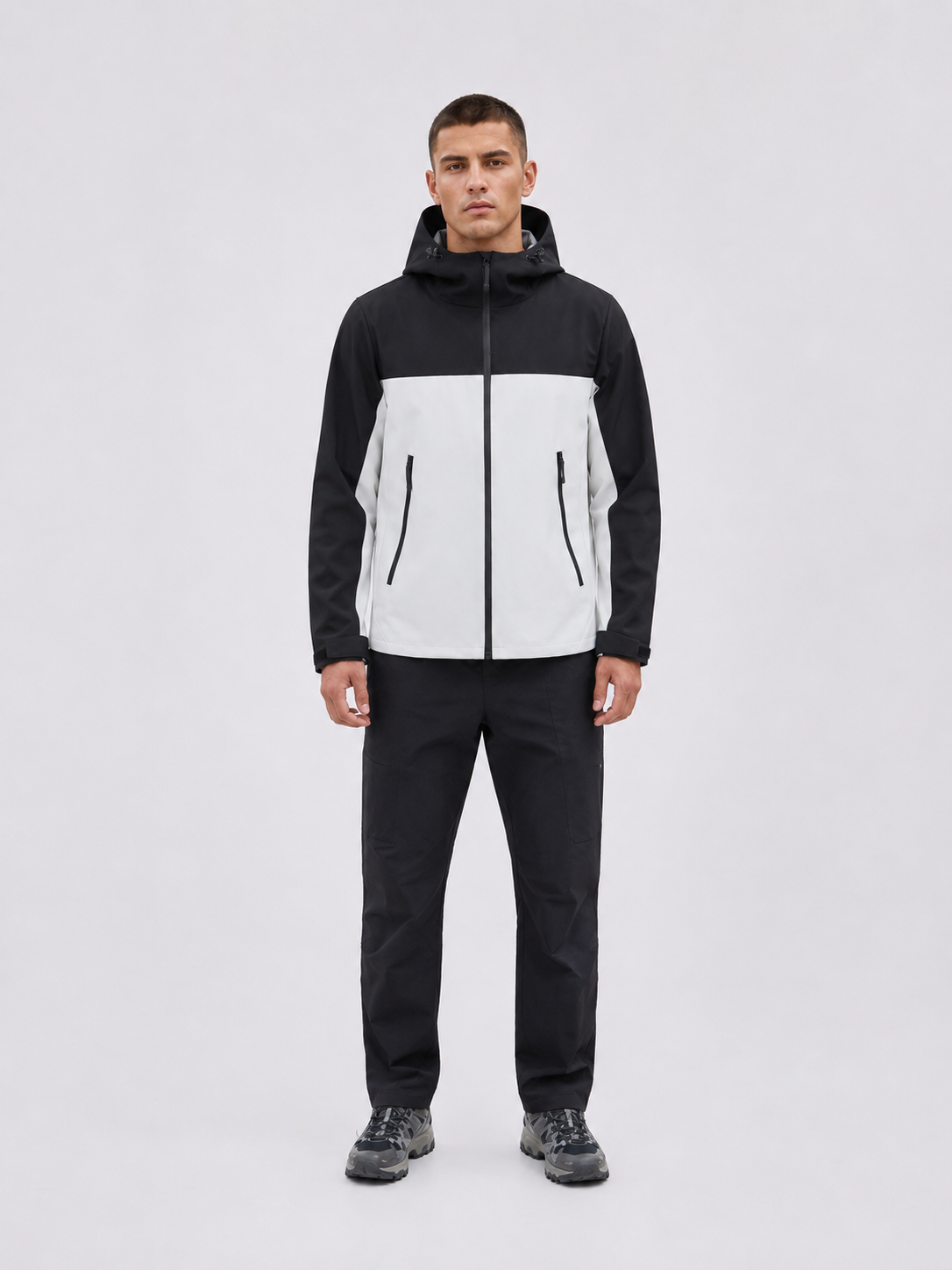 Hooded Waterproof Windproof Shell Jacket xx