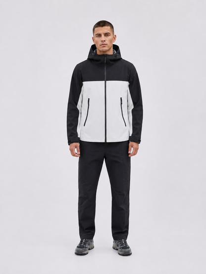 Hooded Waterproof Windproof Shell Jacket xx