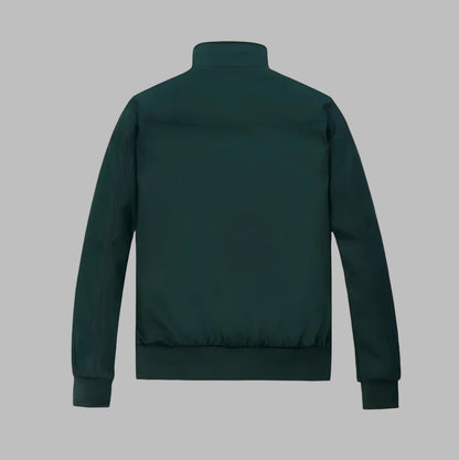 Firenzia Men's Slim Fit Bomber Jacket – Lightweight Casual Coat