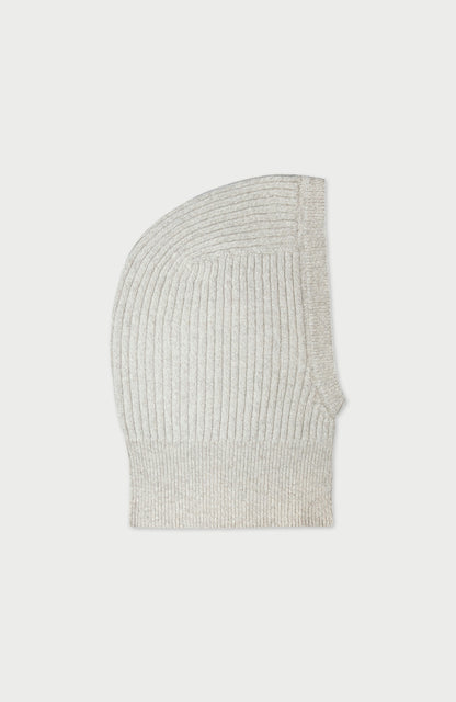Merino Cashmere Ribbed Open Face Balaclava
