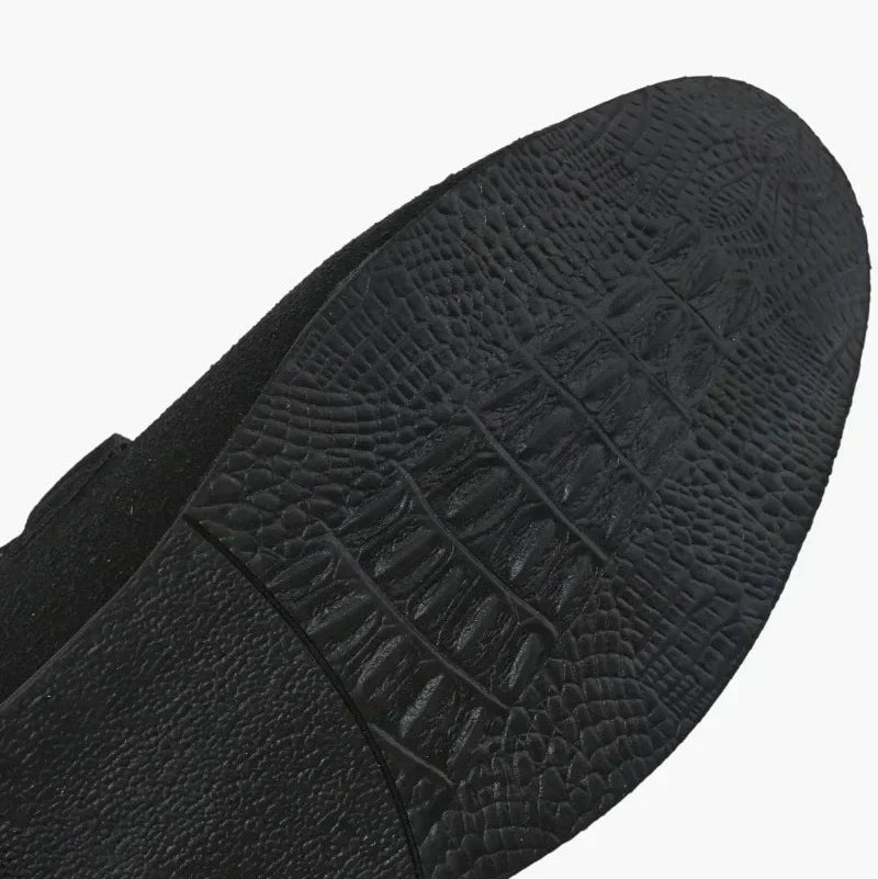 Minimal Suede Loafer Carvell Line