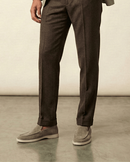 Riviera Suede Loafer Classic Form