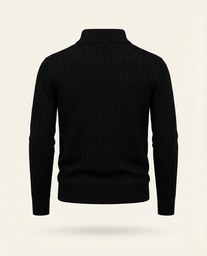 Quarter-Zip Sweater Ribbed Heritage