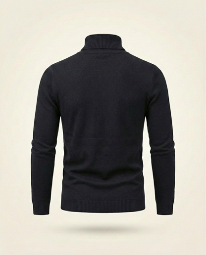 Pullover Sweater Refined Neck