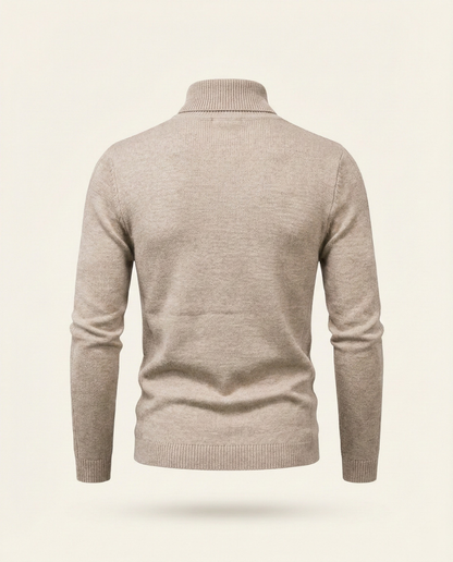 Pullover Sweater Refined Neck