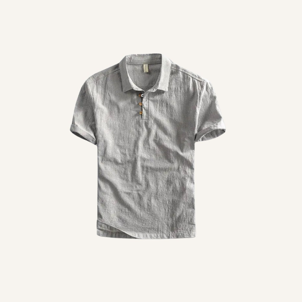Linen Polo Shirt Salerno Heritage