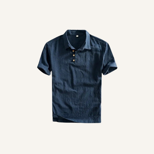 Linen Polo Shirt Salerno Heritage