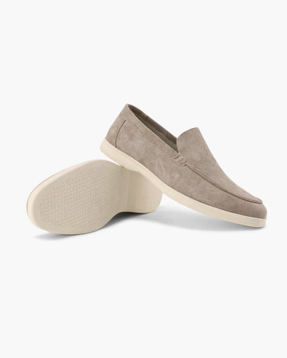 Riviera Suede Loafer Classic Form