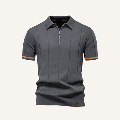 Polo Shirt Riviera Zip Knit