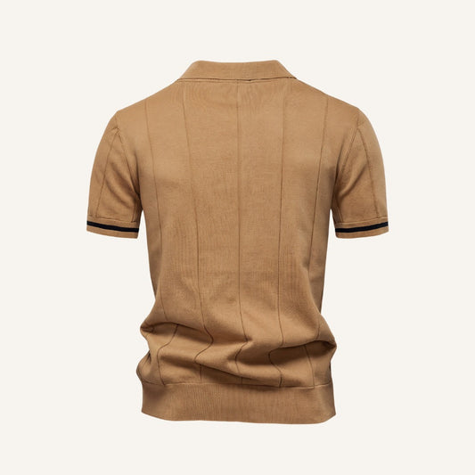 Polo Shirt Riviera Zip Knit