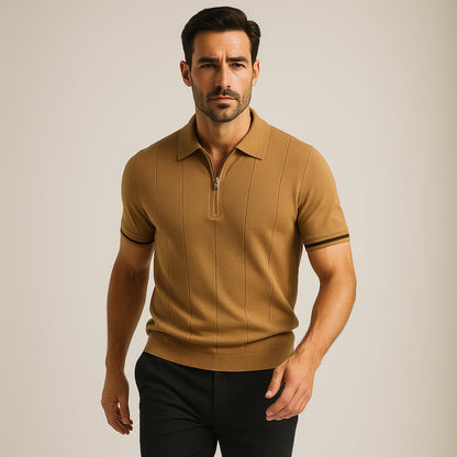 Polo Shirt Riviera Zip Knit
