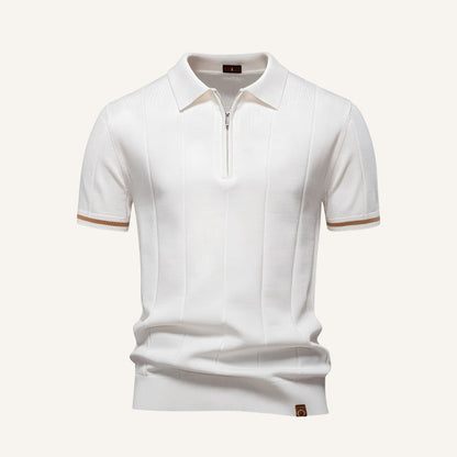 Polo Shirt Riviera Zip Knit