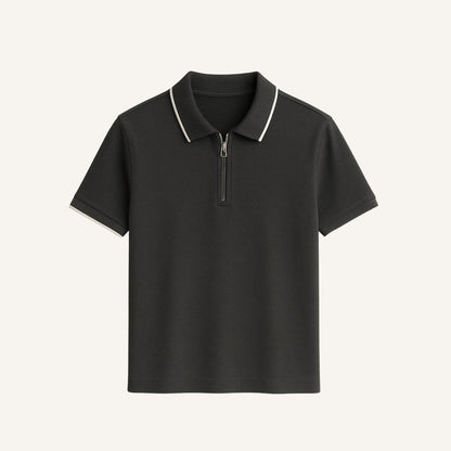 Polo Shirt Signature Zip