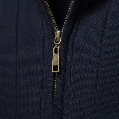 Quarter-Zip Sweater Ribbed Heritage