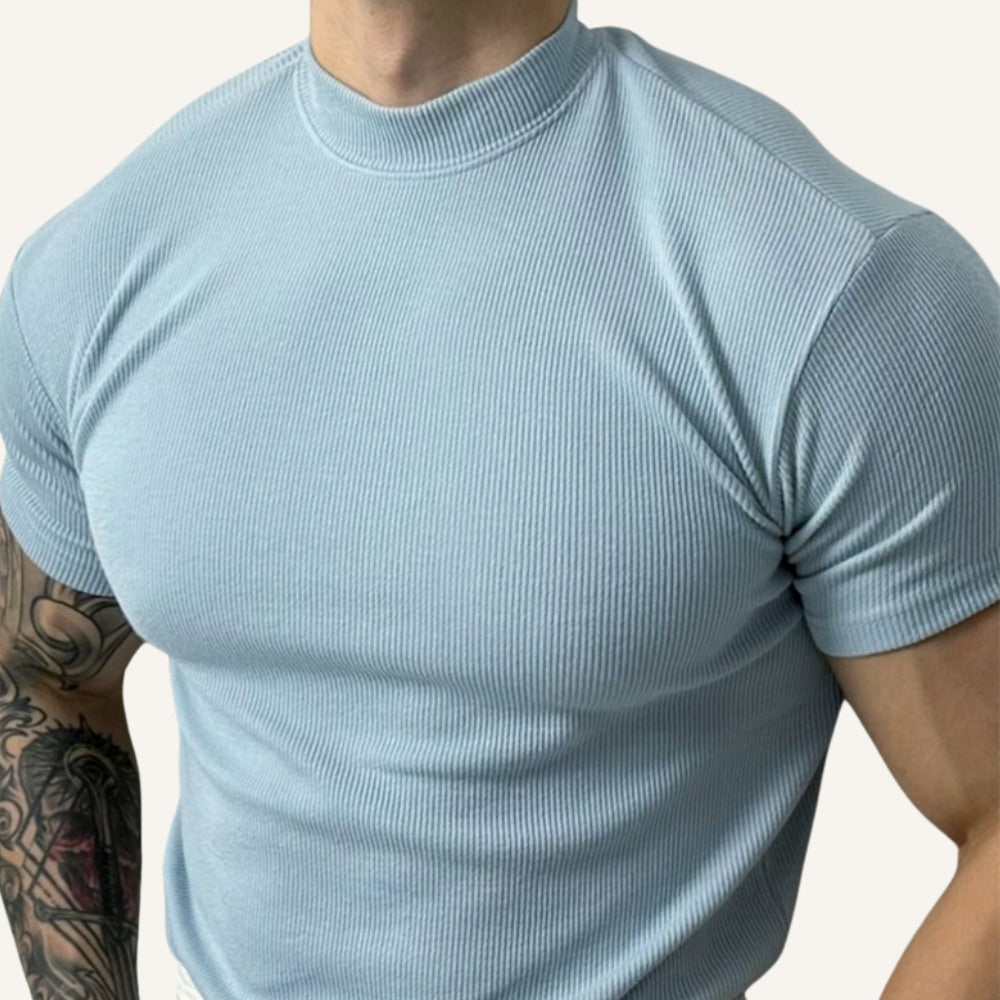 Minimal Knit T-Shirt Signature Line