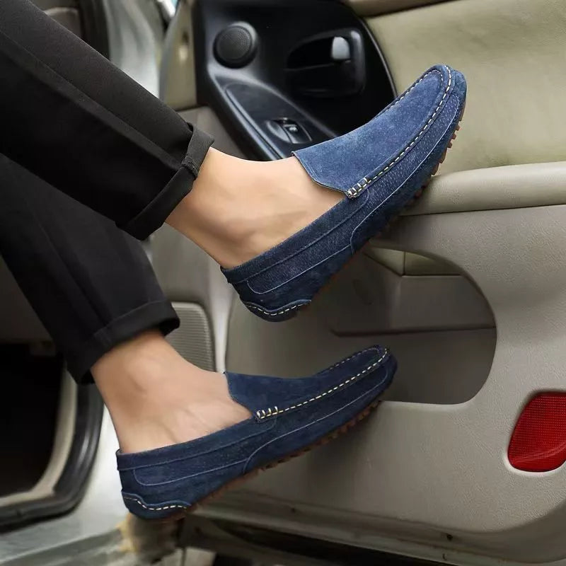 Suede Loafers Ivory Walk