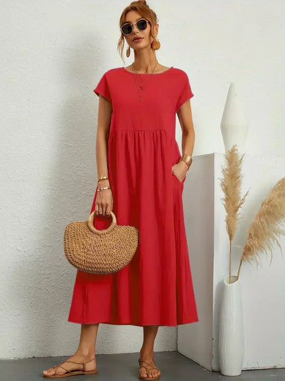 Soft grace midi dress for women | Annabelle