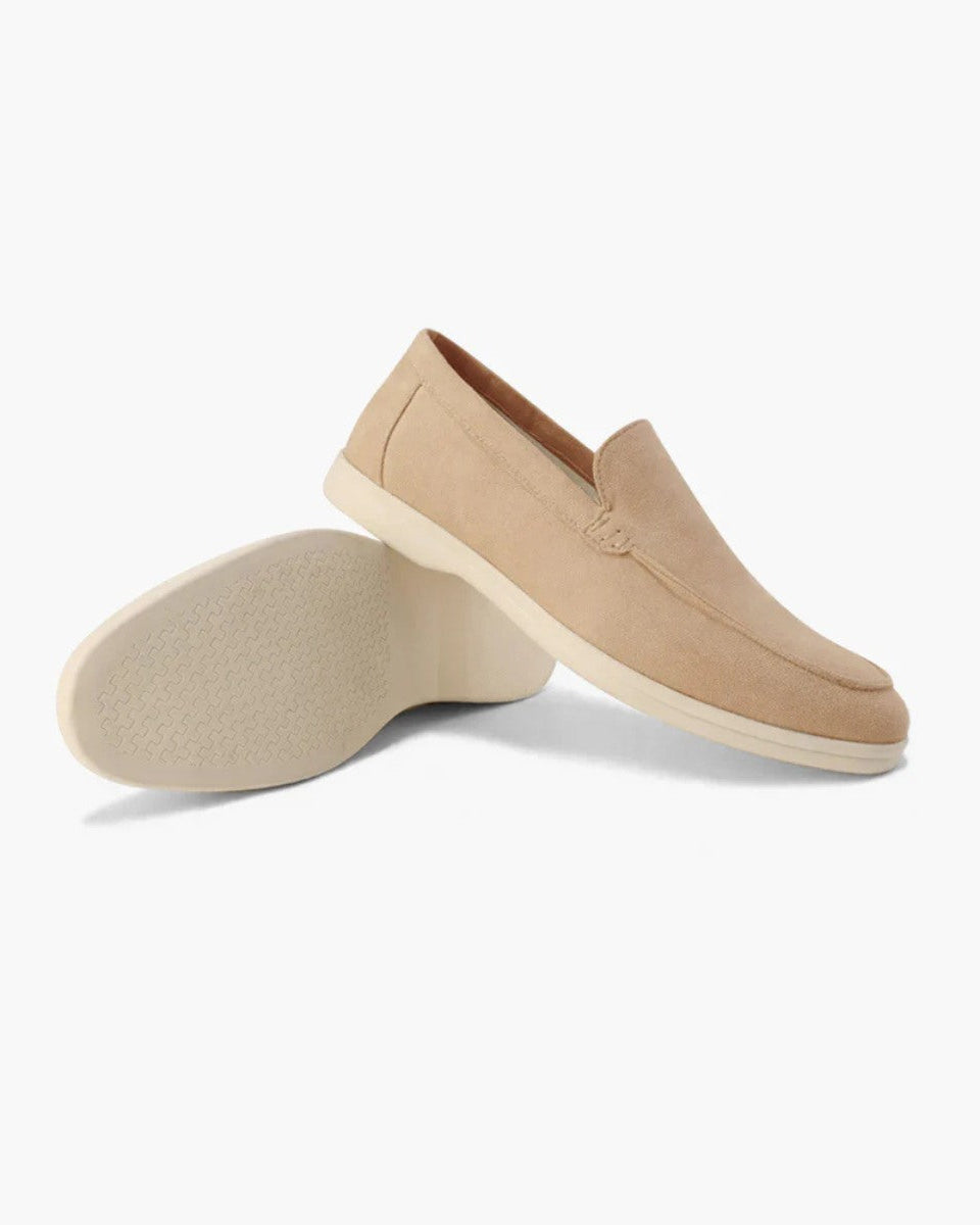 Riviera Suede Loafer Classic Form