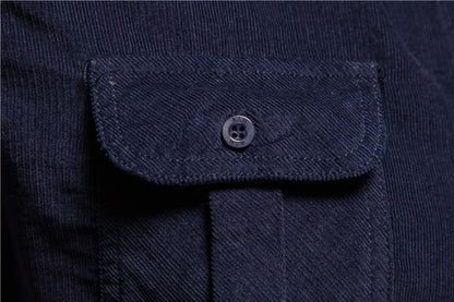 Battistilo Veloso Men's Cotton Corduroy Shirt – Casual Essential