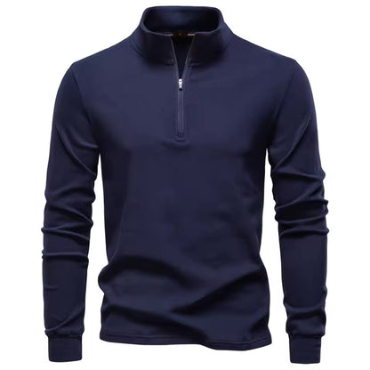 Sereno Men's Quarter-Zip Pullover – Lightweight Sweater