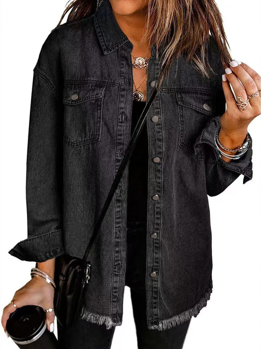 Classic everyday denim jacket for women | Roxane