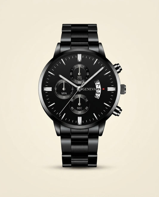 GV Classic Chronograph All Black Watch