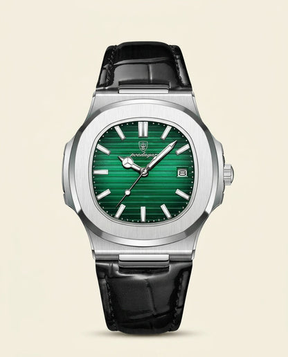 PD Prestige Nautilus Style Green Dial Watch