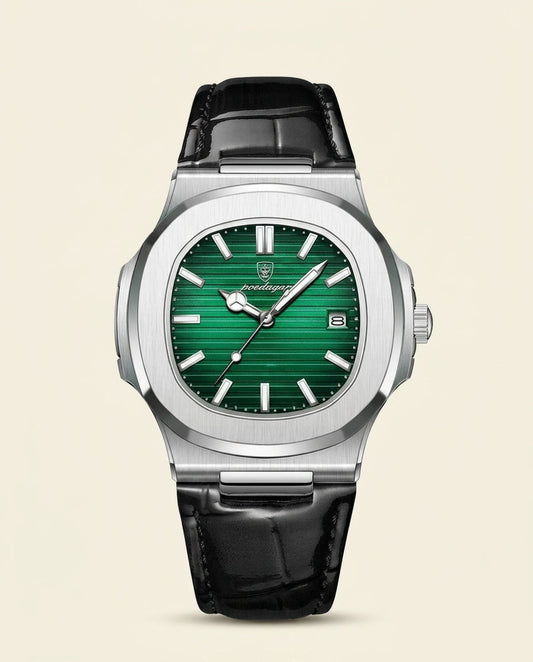 PD Prestige Nautilus Style Green Dial Watch