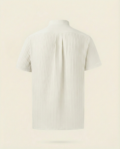 Mandarin Collar Shirt Soft Structure