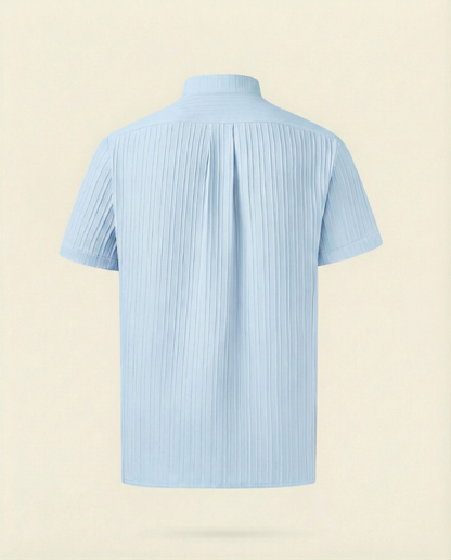 Mandarin Collar Shirt Soft Structure