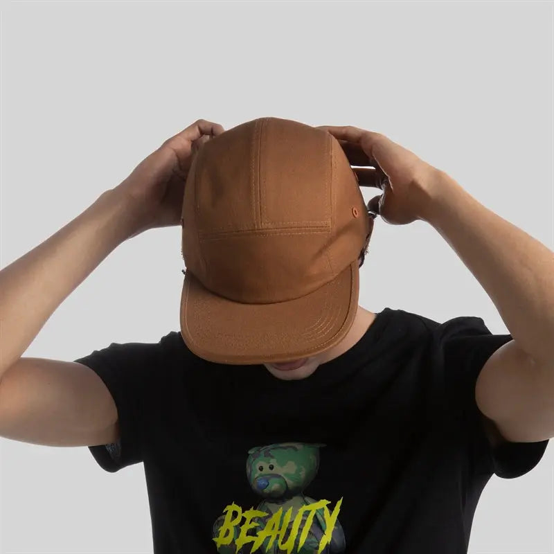 5-Panel Cotton Camper Cap