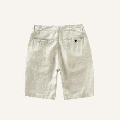 Parisian Linen Shorts Old Money