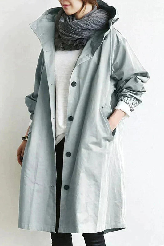 Urban hooded rain coat for women | Marin