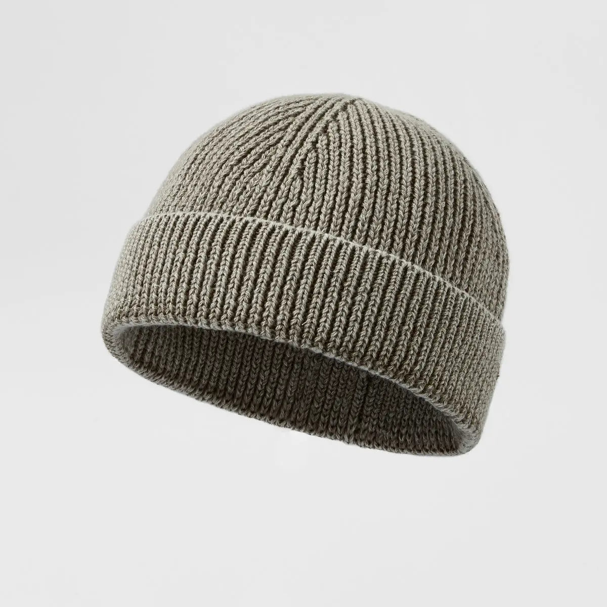 Short Fisherman Cotton Beanie Hat