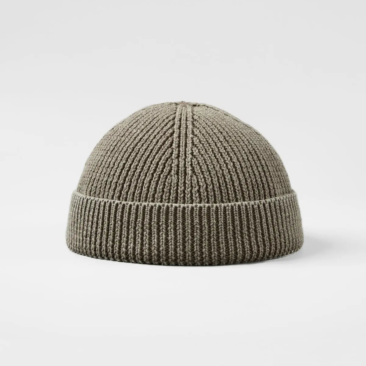Short Fisherman Cotton Beanie Hat